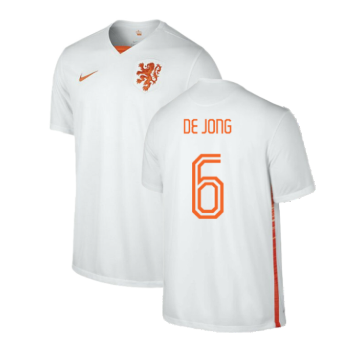 Holland 2015-16 Away Shirt (L) (Very Good) (De Jong 6)