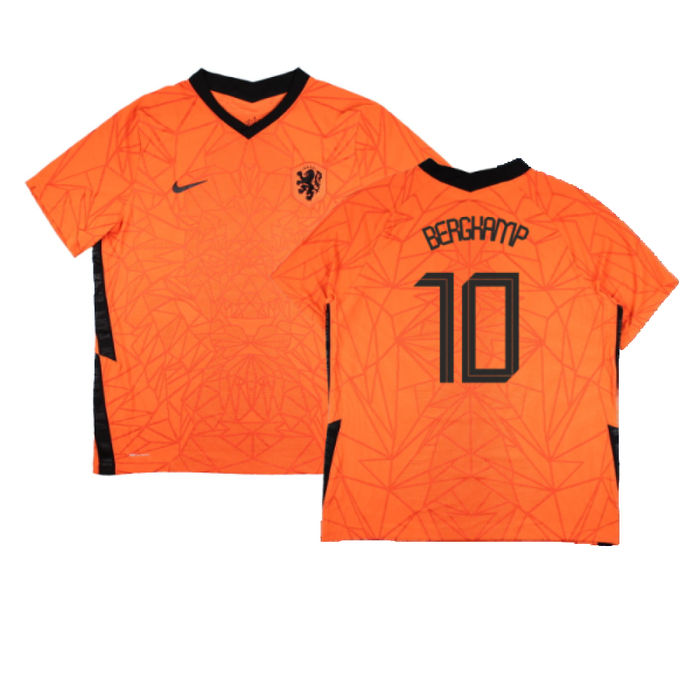 Holland 2020-21 Home Shirt (Excellent) (BERGKAMP 10)