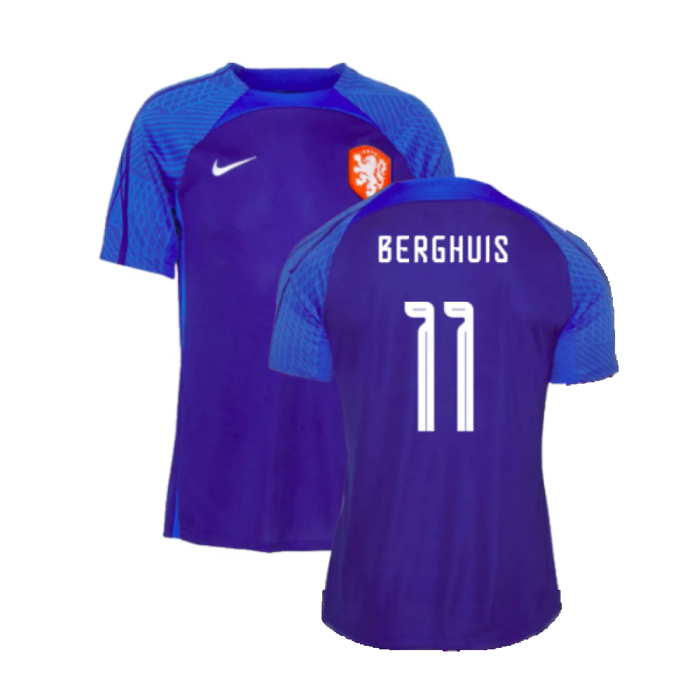 Holland 2022-23 Nike Training Shirt (L) (BERGHUIS 11) (Excellent)_0