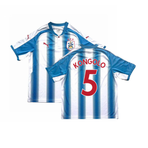 Huddersfield 2017-18 Home Shirt (Excellent) (Kongolo 5)_0