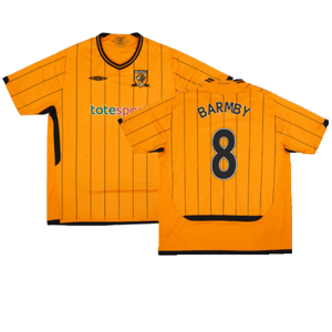 Hull City 2009-10 Home Shirt (M) (Mint) (Barmby 8)_0