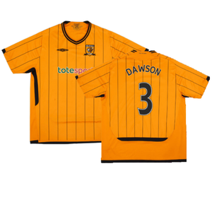 Hull City 2009-10 Home Shirt (M) (Mint) (Dawson 3)_0