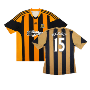 Hull City 2013-14 Home Shirt (Very Good) (Maloney 15)_0