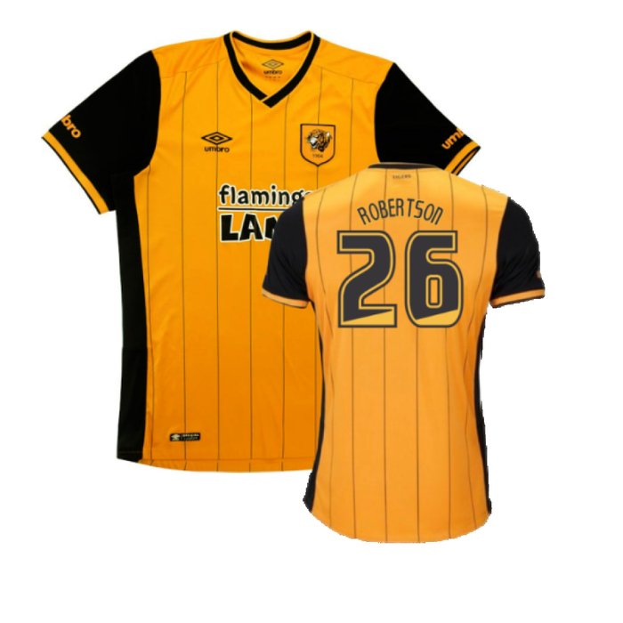 Hull City 2015-16 Home Shirt (2XL) (Excellent) (Robertson 26)