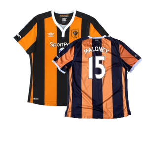 Hull City 2016-17 Home Shirt (Excellent) (Maloney 15)_0