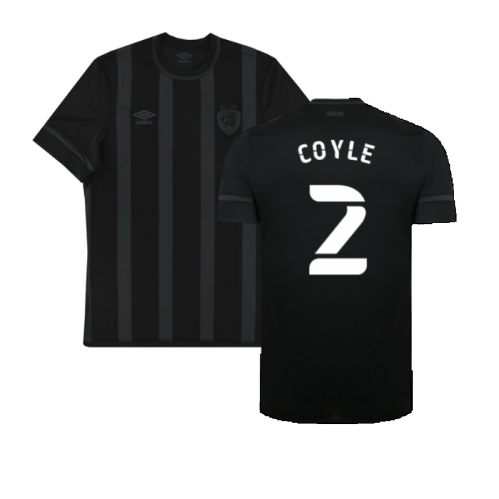 Hull City 2021-22 Away Shirt (Sponsorless) (L) (Coyle 2) (Mint)