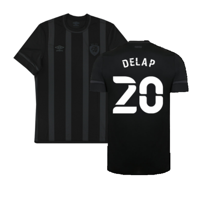 Hull City 2021-22 Away Shirt (Sponsorless) (XXL) (Delap 20) (Mint)