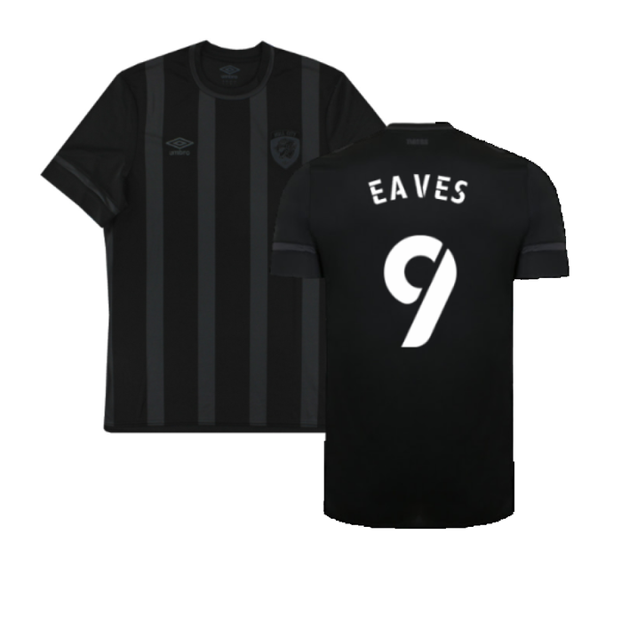 Hull City 2021-22 Away Shirt (Sponsorless) (XL) (Eaves 9) (Mint)