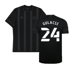 Hull City 2021-22 Away Shirt (Sponsorless) (XL) (Gulacsi 24) (Mint)_0