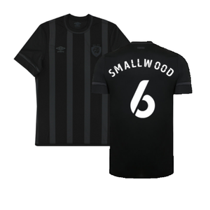 Hull City 2021-22 Away Shirt (Sponsorless) (S) (Smallwood 6) (Excellent)_0