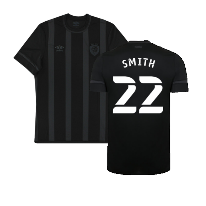 Hull City 2021-22 Away Shirt (Sponsorless) (L) (Smith 22) (Mint)