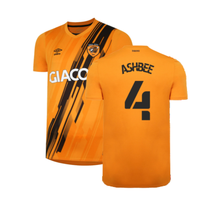 Hull City 2021-22 Home Shirt (M) (Excellent) (Ashbee 4)