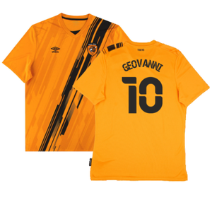 Hull City 2021-22 Home Shirt (Sponsorless) (M) (Excellent) (Geovanni 10)_0