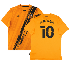 Hull City 2021-22 Home Shirt (Sponsorless) (L) (Excellent) (Honeyman 10)_0