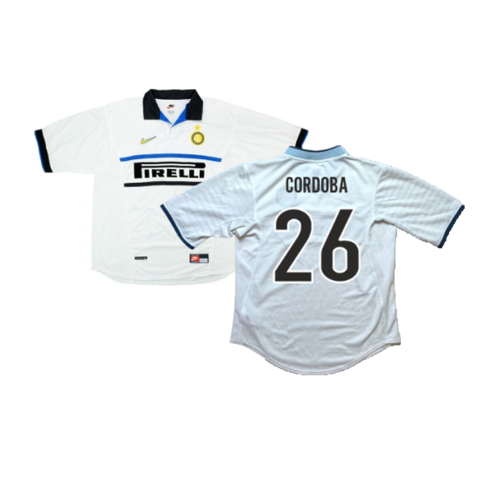 Inter Milan 1998-00 Away Shirt (Very Good) (Cordoba 26)