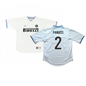 Inter Milan 1999-00 Away Shirt (L) (Excellent) (Panucci 2)_0