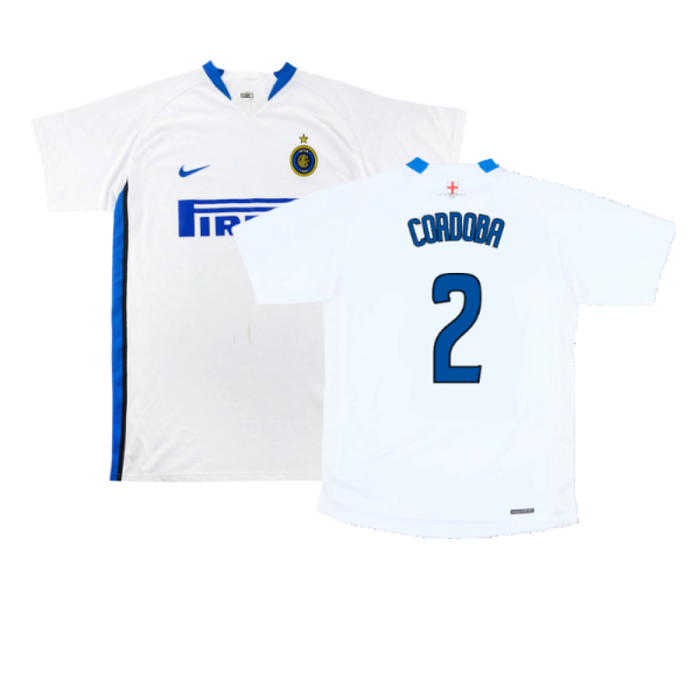 Inter Milan 2006-2007 Away Shirt (Excellent) (Cordoba 2)