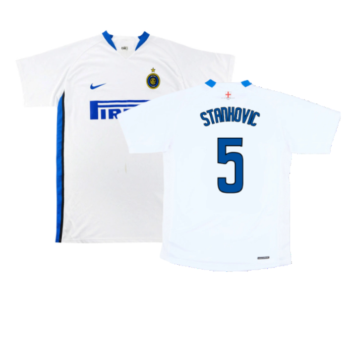 Inter Milan 2006-2007 Away Shirt (Excellent) (Stankovic 5)