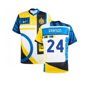 Inter Milan 2020-21 Fourth Shirt (L) (ERIKSEN 24) (Excellent)_0