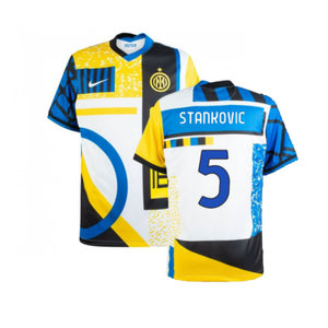 Inter Milan 2020-21 Fourth Shirt (L) (STANKOVIC 5) (Excellent)_0