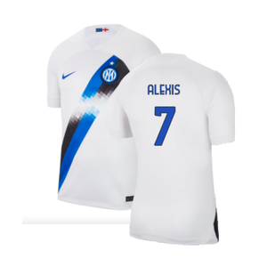 Inter Milan 2023-24 Away Shirt (Sponsorless) (M) (Alexis 7) (BNWT)_0