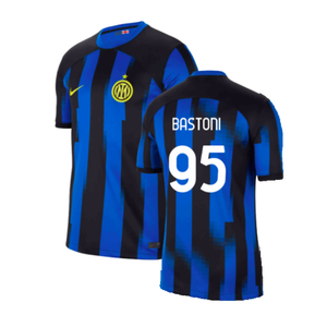 Inter Milan 2023-24 Home Shirt (SB) (Bastoni 95) (Excellent)_0