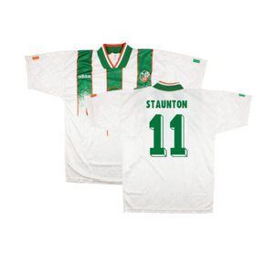 Ireland 1994-95 Away Shirt (M) (Excellent) (Staunton 11)_0