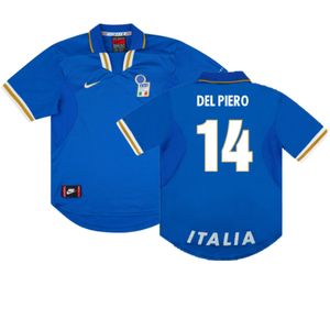 Italy 1996-97 Home Shirt (Very Good) (Del Piero 14)_0