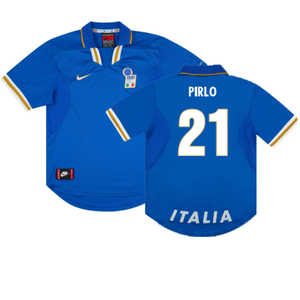 Italy 1996-97 Home Shirt (L) (Excellent) (PIRLO 21)_0