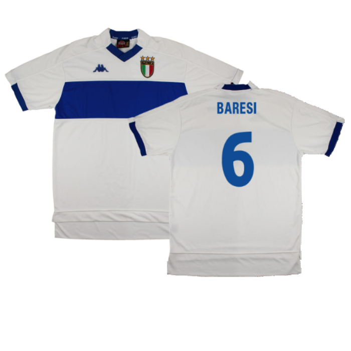 Italy 1999-00 Away Shirt (XXL) (Very Good) (BARESI 6)