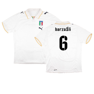 Italy 2008-09 Away Shirt (L) (Very Good) (Barzagli 6)_0