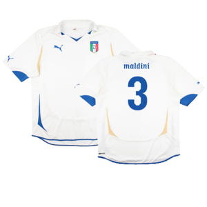 Italy 2010-12 Away Shirt (M) (Fair) (Maldini 3)_0