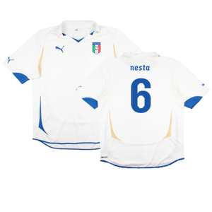 Italy 2010-12 Away Shirt (M) (Fair) (Nesta 6)_0