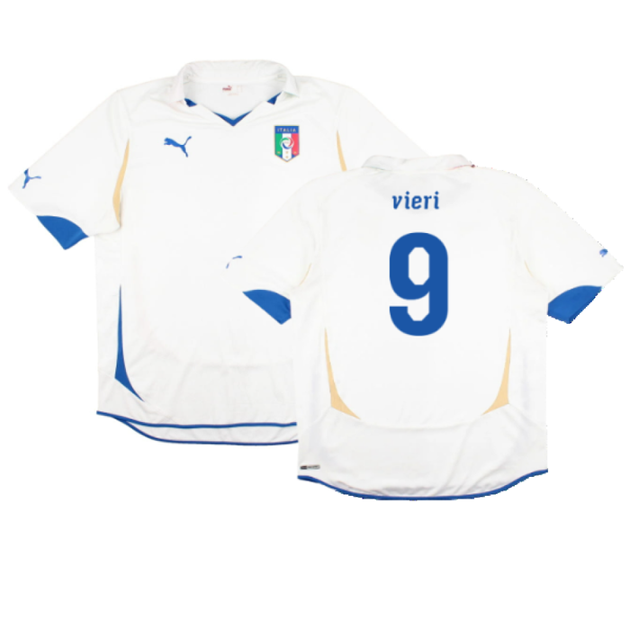 Italy 2010-12 Away Shirt (M) (Fair) (Vieri 9)