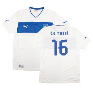 Italy 2012-14 Away Shirt (L) (Very Good) (De Rossi 16)_0