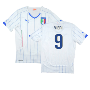 Italy 2014-16 Away Shirt (XL) (Good) (Vieri 9)_0