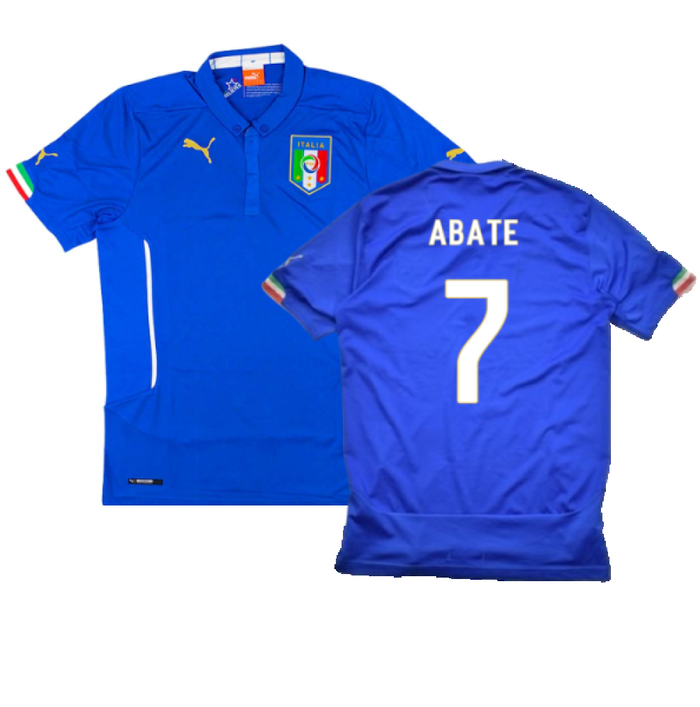 Italy 2014-15 Home Shirt (Excellent) (Abate 7)