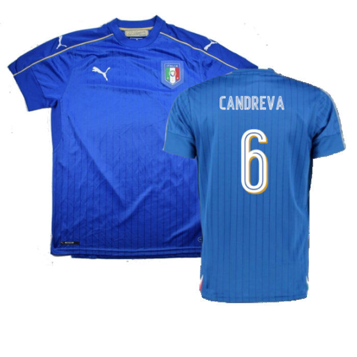 Italy 2015-16 Home Shirt (XXL) (Excellent) (Candreva 6)