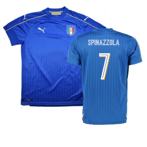 Italy 2015-16 Home Shirt (XXL) (Excellent) (Spinazzola 7)_0