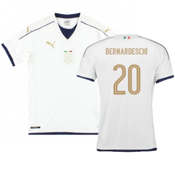 Italy 2016-17 Away Shirt (Excellent) (Bernardeschi 20)