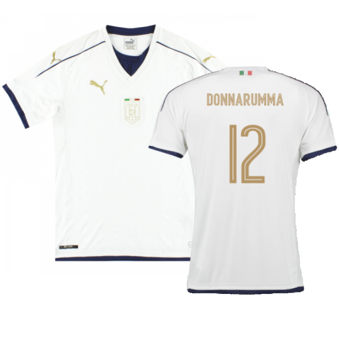 Italy 2016-17 Away Shirt (L) (Very Good) (Donnarumma 12)