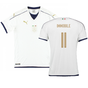 Italy 2016-17 Away Shirt (L) (Very Good) (Immobile 11)_0