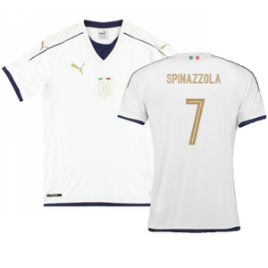 Italy 2016-17 Away Shirt (Excellent) (Spinazzola 7)_0