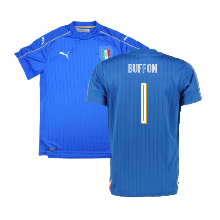 Italy 2016-17 Home Shirt (S) (Excellent) (Buffon 1)