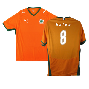 Ivory Coast 2008-10 Home Shirt (M) (Excellent) (KALOU 8)_0