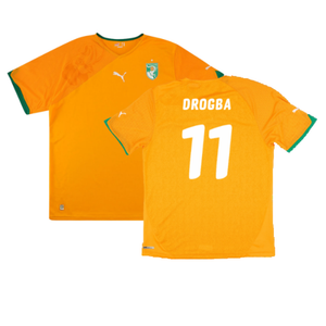 Ivory Coast 2010-11 Home Shirt (Very Good) (DROGBA 11)_0