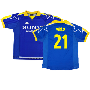 Juventus 1997-98 Away Shirt (L) (Very Good) (Pirlo 21)_0