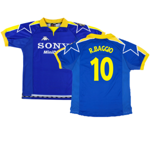 Juventus 1997-98 Away Shirt (L) (Very Good) (R.Baggio 10)_0