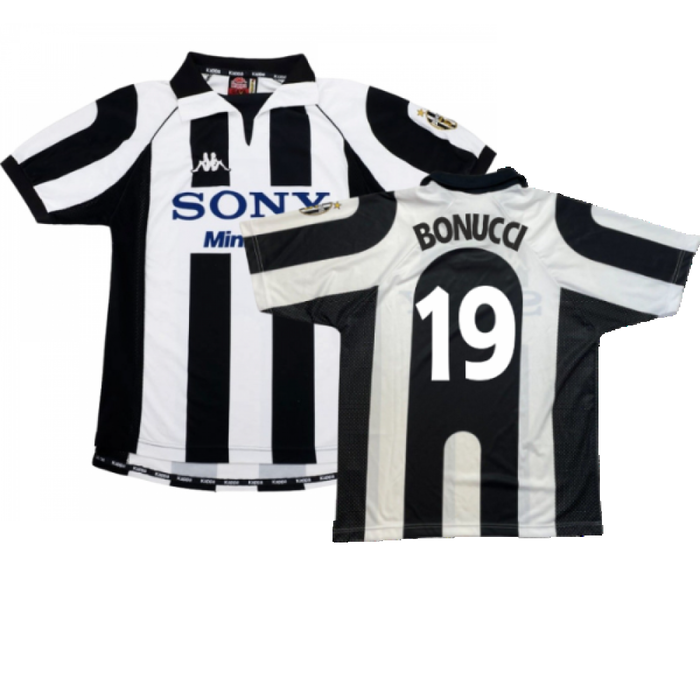 Juventus 1997-98 Home Shirt (S) (Excellent) (Bonucci 19)