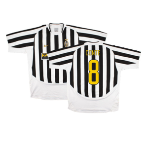 Juventus 2003/2004 Home Shirt (Excellent) (Conte 8)_0